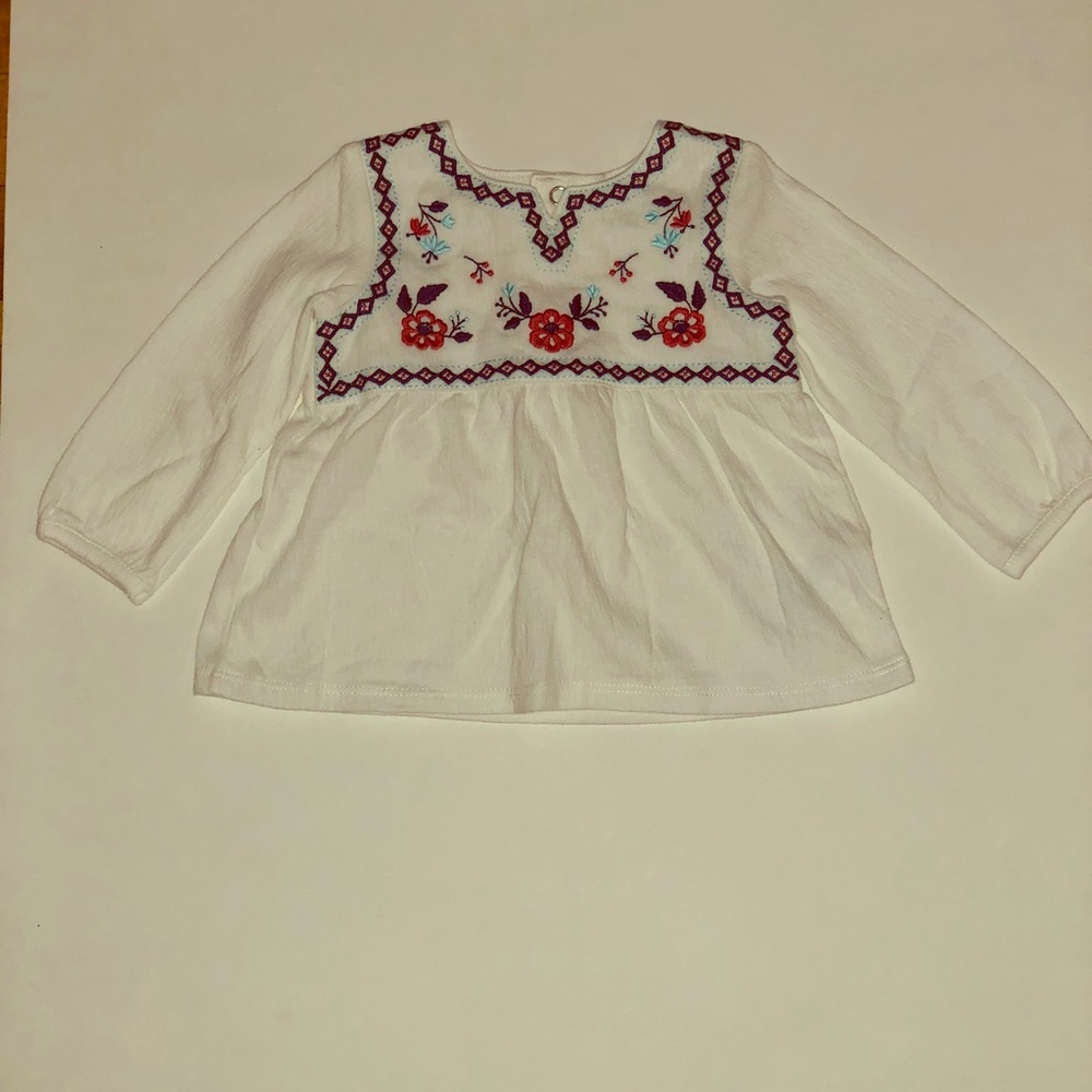 Long sleeve top for girl